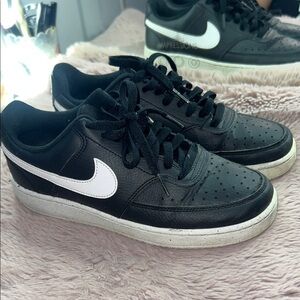 Black and White big kids Sneakers